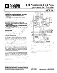 ADP3199AJCPZ-RL Datasheet Cover