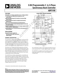 ADP3199JCPZ-RL Datasheet Cover