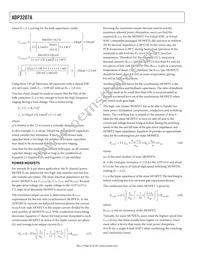 ADP3207AJCPZ-RL Datasheet Page 22