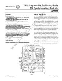 ADP3208JCPZ-RL Datasheet Cover
