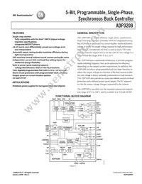 ADP3209CJCPZ-RL Datasheet Cover