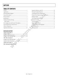 ADP3309ARTZ-2.5RL7 Datasheet Page 2