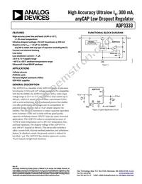 ADP3333ARM-3-REEL Datasheet Cover