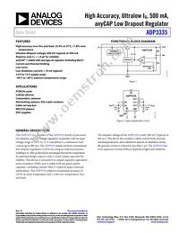 ADP3335ARMZ-2.85RL Datasheet Cover