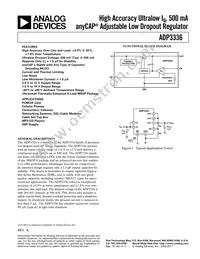 ADP3336ARM-REEL7 Datasheet Cover