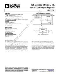 ADP3338AKC-1.5-RL Datasheet Cover