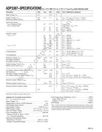 ADP3367ARZ-REEL7 Datasheet Page 2