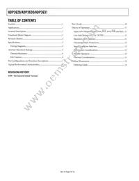 ADP3629ARMZ-R7 Datasheet Page 2