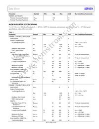 ADP5014ACPZ-R7 Datasheet Page 5