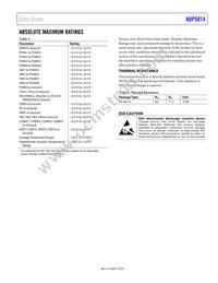 ADP5014ACPZ-R7 Datasheet Page 7