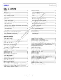 ADP5023ACPZ-R2 Datasheet Page 2