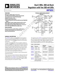ADP5033ACBZ-6-R7 Datasheet Cover