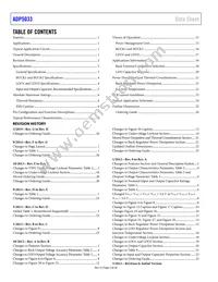 ADP5033ACBZ-6-R7 Datasheet Page 2