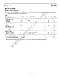 ADP5033ACBZ-6-R7 Datasheet Page 3