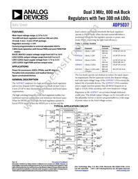ADP5037ACPZ-2-R7 Datasheet Cover