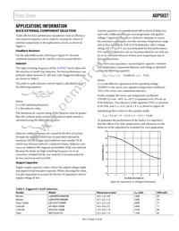 ADP5037ACPZ-2-R7 Datasheet Page 19
