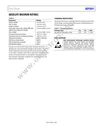 ADP5041ACPZ-1-R7 Datasheet Page 7