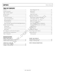 ADP5043ACPZ-1-R7 Datasheet Page 2