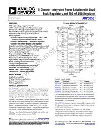 ADP5050ACPZ-R7 Datasheet Cover