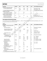 ADP5050ACPZ-R7 Datasheet Page 6
