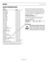 ADP5051ACPZ-R7 Datasheet Page 10