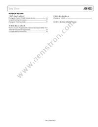 ADP5053ACPZ-R7 Datasheet Page 3