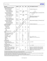 ADP5061ACBZ-2-R7 Datasheet Page 5