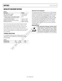 ADP5063ACPZ-1-R7 Datasheet Page 8