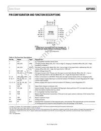 ADP5063ACPZ-1-R7 Datasheet Page 9