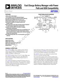 ADP5065ACBZ-1-R7 Datasheet Cover