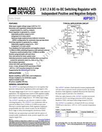 ADP5071AREZ-R7 Datasheet Cover