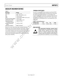 ADP5073ACPZ-R7 Datasheet Page 5