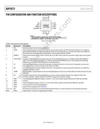 ADP5073ACPZ-R7 Datasheet Page 6