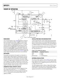 ADP5074ACPZ-R7 Datasheet Page 10