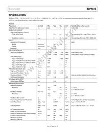 ADP5075ACBZ-R7 Datasheet Page 3