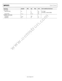 ADP5075ACBZ-R7 Datasheet Page 4