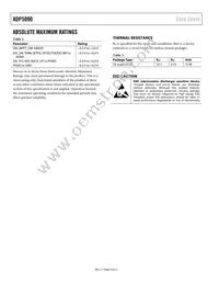 ADP5090ACPZ-2-R7 Datasheet Page 4