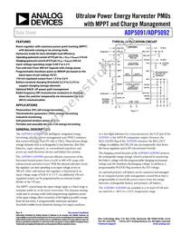 ADP5092ACPZ-1-R7 Datasheet Cover