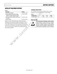 ADP5092ACPZ-1-R7 Datasheet Page 7