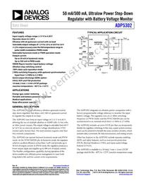 ADP5302ACPZ-1-R7 Datasheet Cover