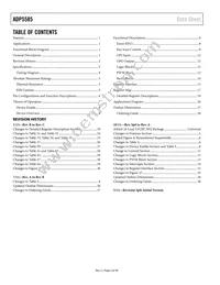 ADP5585ACPZ-03-R7 Datasheet Page 2