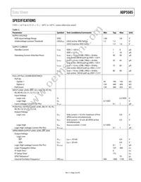 ADP5585ACPZ-03-R7 Datasheet Page 3