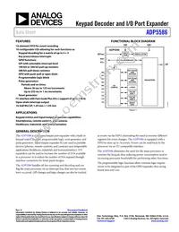 ADP5586ACBZ-03-R7 Datasheet Cover