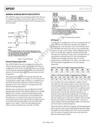 ADP5587ACPZ-1-R7 Datasheet Page 12