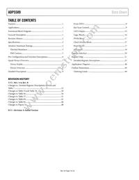 ADP5589ACPZ-02-R7 Datasheet Page 2