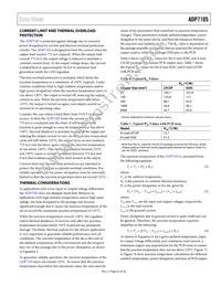 ADP7105ARDZ-1.8 Datasheet Page 21