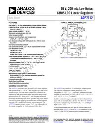 ADP7112ACBZ-2.5-R7 Cover