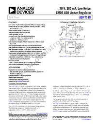 ADP7118ARDZ-2.5-R7 Datasheet Cover