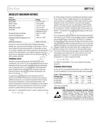 ADP7118ARDZ-2.5-R7 Datasheet Page 5