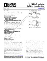 ADP7142ARDZ-2.5-R7 Datasheet Cover